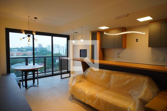 Sala de apartamento à venda com 2 quartos, 70m² em Boa Vista, Porto Alegre