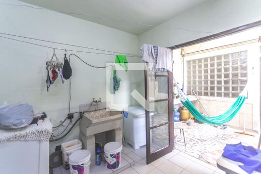 Área de serviço de casa à venda com 3 quartos, 150m² em Assunção, São Bernardo do Campo