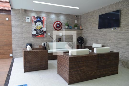 Área Gourmet de casa à venda com 3 quartos, 270m² em Taquara, Rio de Janeiro