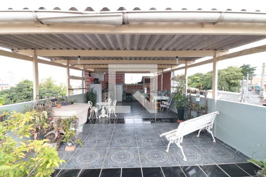 Terraço de casa para alugar com 3 quartos, 160m² em Vila Esperança, São Paulo