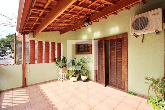 Varanda do Quarto 1 - Suíte de casa à venda com 3 quartos, 150m² em Paulicéia, São Bernardo do Campo