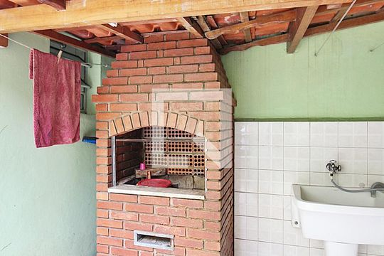 Churrasqueira de casa à venda com 3 quartos, 150m² em Paulicéia, São Bernardo do Campo