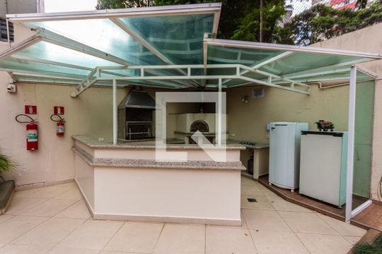 Área comum - Churrasqueira de apartamento à venda com 4 quartos, 200m² em Centro, Santo André