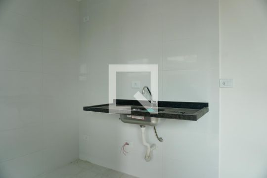 Cozinha e Lavanderia de apartamento à venda com 1 quarto, 35m² em Parque Boturussu, São Paulo
