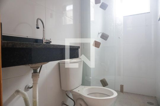 Banheiro de apartamento à venda com 1 quarto, 35m² em Parque Boturussu, São Paulo