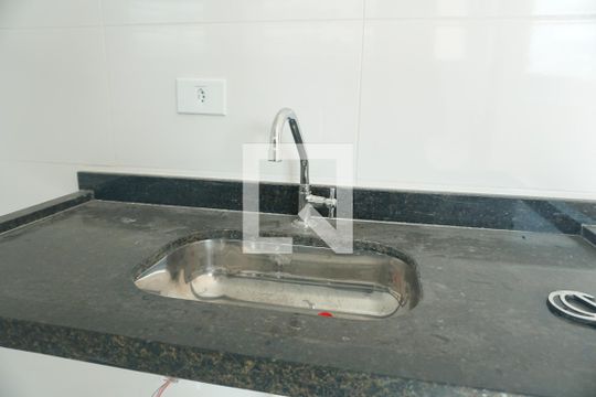 Cozinha e Lavanderia de apartamento à venda com 1 quarto, 35m² em Parque Boturussu, São Paulo