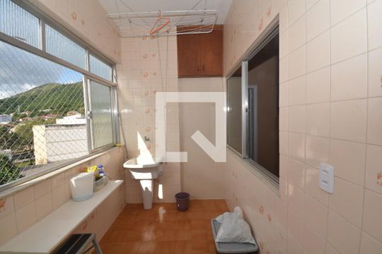 Área de Serviço de apartamento para alugar com 3 quartos, 117m² em Vila Valqueire, Rio de Janeiro