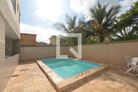 Área comum - Piscina de apartamento para alugar com 3 quartos, 117m² em Vila Valqueire, Rio de Janeiro