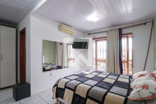 Quarto 1 - Suíte de casa à venda com 2 quartos, 140m² em Campo Novo, Porto Alegre