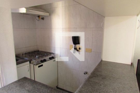 Cozinha de apartamento para alugar com 1 quarto, 38m² em Vila Suzana, São Paulo