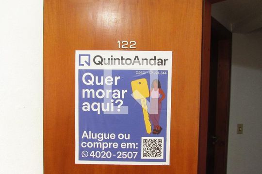Placa de apartamento para alugar com 1 quarto, 38m² em Vila Suzana, São Paulo