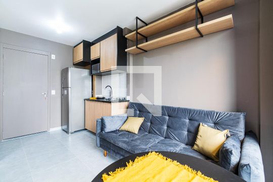 Sala de apartamento para alugar com 1 quarto, 30m² em Vila Guarani (z Sul), São Paulo