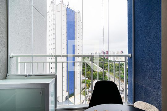 Varanda de apartamento para alugar com 1 quarto, 30m² em Vila Guarani (z Sul), São Paulo