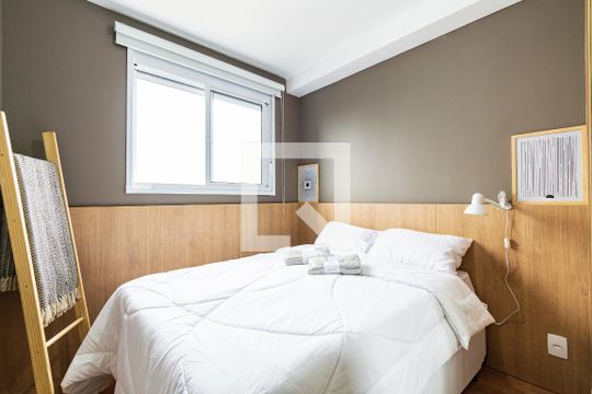 Quarto de apartamento para alugar com 1 quarto, 30m² em Vila Guarani (z Sul), São Paulo