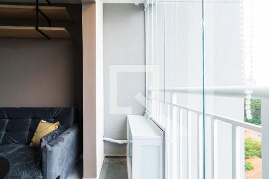 Varanda de apartamento para alugar com 1 quarto, 30m² em Vila Guarani (z Sul), São Paulo
