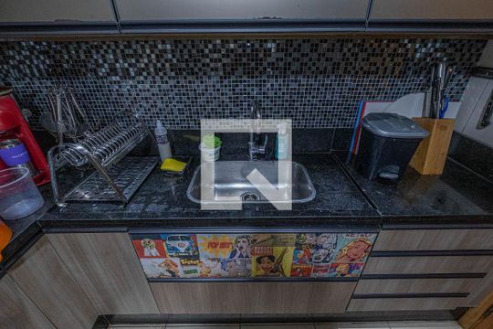 Cozinha de apartamento à venda com 3 quartos, 74m² em Tijuca, Rio de Janeiro