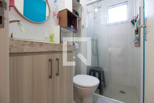 Banheiro de apartamento à venda com 2 quartos, 45m² em Jardim Sao Francisco (zona Leste), São Paulo