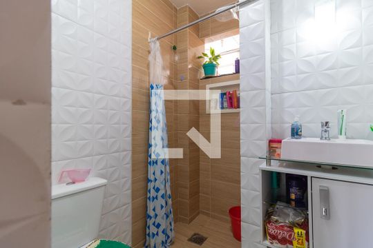 Banheiro de apartamento à venda com 4 quartos, 85m² em Lins de Vasconcelos, Rio de Janeiro