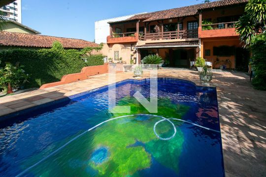 Piscina de casa de condomínio à venda com 4 quartos, 346m² em Recreio dos Bandeirantes, Rio de Janeiro