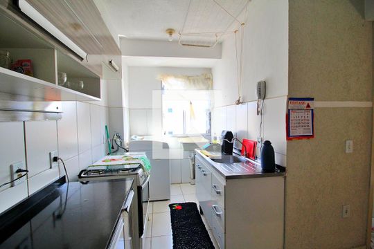 Cozinha e Área de Serviço de apartamento para alugar com 2 quartos, 100m² em Jardim Alzira Franco, Santo André