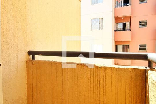 Varanda da Sala de apartamento para alugar com 2 quartos, 100m² em Jardim Alzira Franco, Santo André