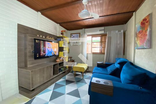Sala de Estar de casa à venda com 3 quartos, 70m² em Santo Afonso, Novo Hamburgo