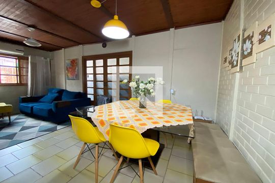 Sala de Jantar de casa à venda com 3 quartos, 70m² em Santo Afonso, Novo Hamburgo