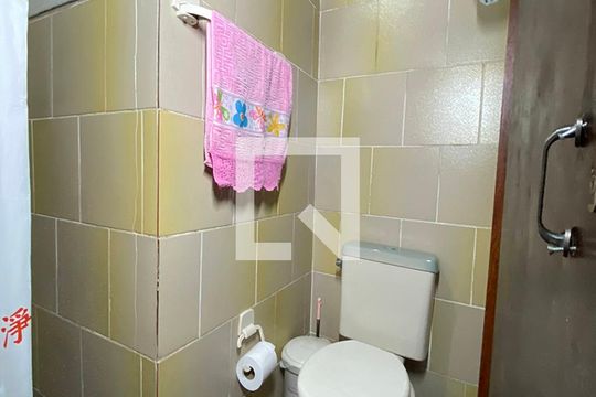 Banheiro da Suíte de casa à venda com 3 quartos, 70m² em Santo Afonso, Novo Hamburgo