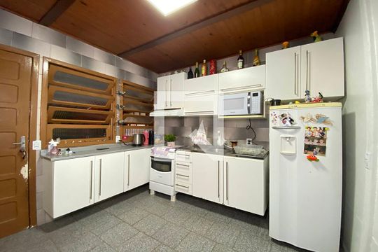 Cozinha de casa à venda com 3 quartos, 70m² em Santo Afonso, Novo Hamburgo
