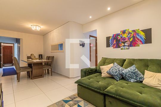 Sala de apartamento à venda com 3 quartos, 154m² em Vila Clarice, Santo André
