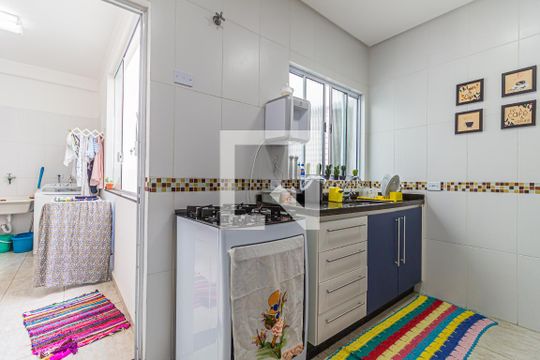 Cozinha de apartamento à venda com 3 quartos, 154m² em Vila Clarice, Santo André