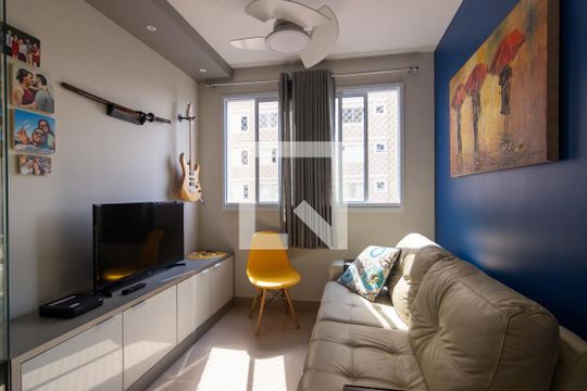 Sala de apartamento para alugar com 2 quartos, 43m² em Fundacao da Casa Popular, Campinas