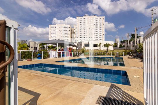 Área comum - Piscina de apartamento para alugar com 2 quartos, 43m² em Fundacao da Casa Popular, Campinas
