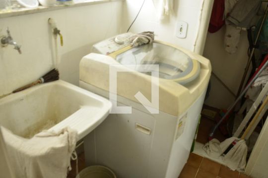 Área de Serviço de apartamento à venda com 2 quartos, 90m² em Icaraí, Niterói