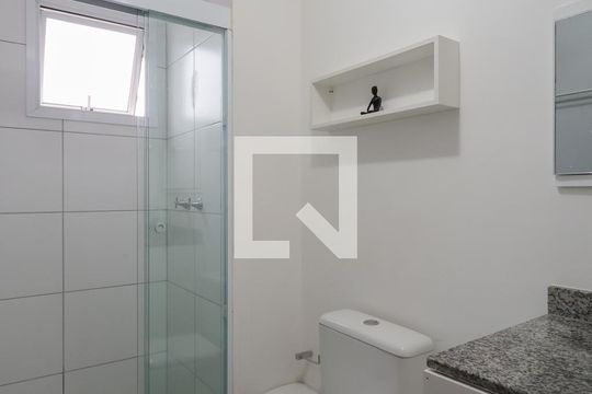 Banheiro da Suíte de apartamento para alugar com 2 quartos, 67m² em Santana, São Paulo