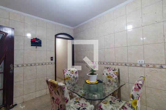 Sala de jantar de casa à venda com 3 quartos, 230m² em Jardim Cotiana, São Paulo