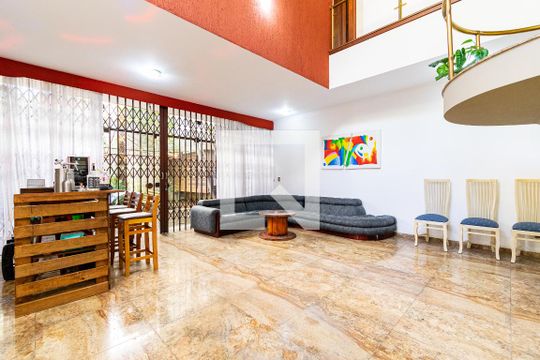 Sala de Estar/ jantar de casa à venda com 3 quartos, 218m² em Planalto Paulista, São Paulo