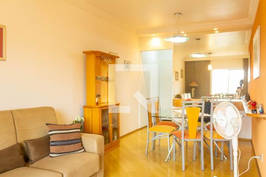 Sala / Sala de jantar de apartamento à venda com 2 quartos, 67m² em Jardim Nosso Lar, São Paulo