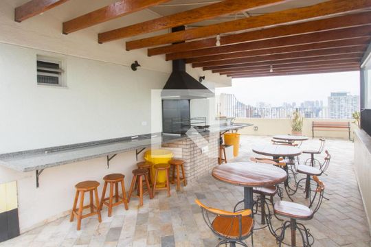 Churrasqueira de apartamento para alugar com 1 quarto, 37m² em Santo Amaro, São Paulo