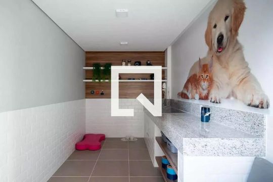Espaço Pet de apartamento para alugar com 1 quarto, 28m² em Jardim Caravelas, São Paulo