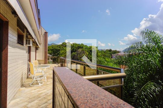 Varanda de apartamento para alugar com 5 quartos, 550m² em Recreio dos Bandeirantes, Rio de Janeiro