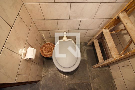 Banheiro de serviço de casa à venda com 5 quartos, 393m² em Centro, São Bernardo do Campo
