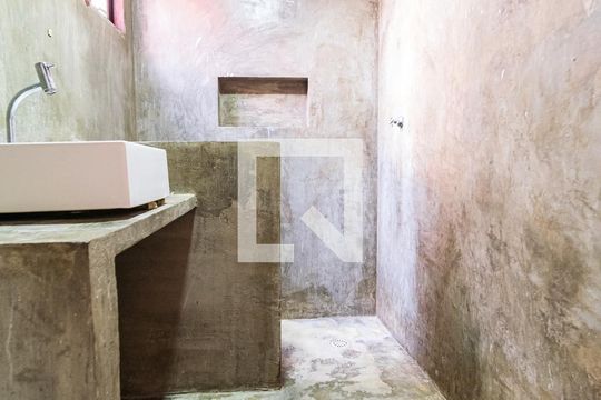 Banheiro da Suíte de casa à venda com 3 quartos, 210m² em Vila do Encontro, São Paulo
