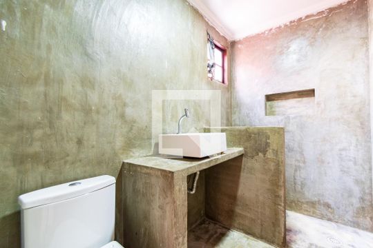 Banheiro da Suíte de casa à venda com 3 quartos, 210m² em Vila do Encontro, São Paulo