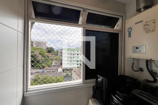 Área de Serviço de apartamento à venda com 3 quartos, 105m² em Freguesia (jacarepaguá), Rio de Janeiro