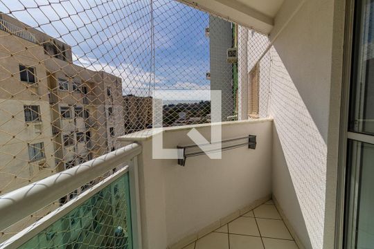 Varanda da Sala de apartamento à venda com 2 quartos, 57m² em Engenho de Dentro, Rio de Janeiro