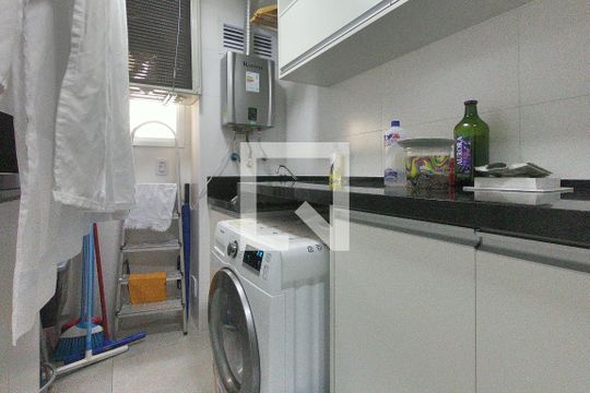 Área de Serviço de apartamento à venda com 3 quartos, 114m² em Vila Santo Antônio, Guarulhos