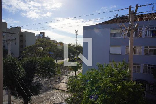 Sala - Vista de apartamento à venda com 2 quartos, 72m² em São Sebastião, Porto Alegre