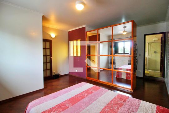 Quarto Suíte de casa para alugar com 1 quarto, 62m² em Vila Bela Vista, Santo André