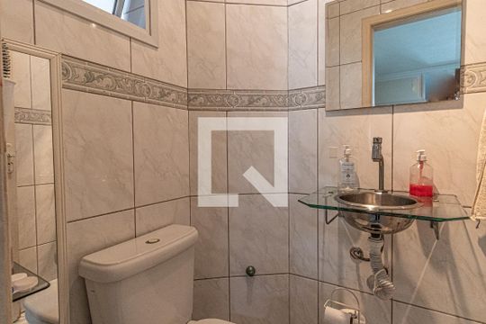 Banheiro de casa para alugar com 3 quartos, 180m² em Santa Paula, São Caetano do Sul